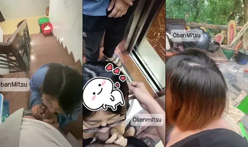 Bé sinh viên kính cận nghiện public từ thang bộ nhà nghỉ đến thang máy, quán cà phê chỗ nào em cũng chơi